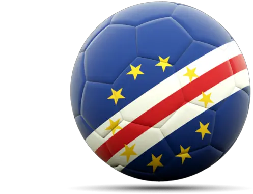  Football Icon Illustration Of Flag Cape Verde Football Png Cape Icon
