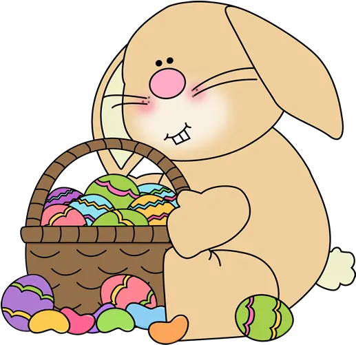  52 Easter Bunny Clipa Clip Art Clipartlook Transparent Background Bunny Easter Easter Basket Clip Art Png Bunny Clipart Png