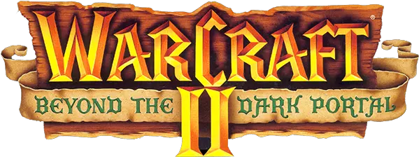  Warcraft 2 Beyond The Dark Portal Logo Warcraft 2 Tides Of Darkness Logo Png Portal 2 Logo