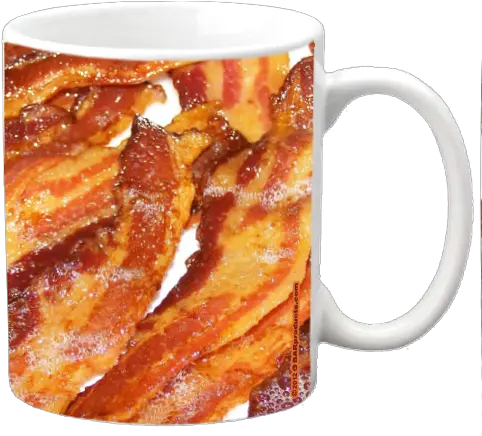  Bacon Background Custom Coffee Mug 11 Ounce Kabayaki Png Bacon Transparent Background