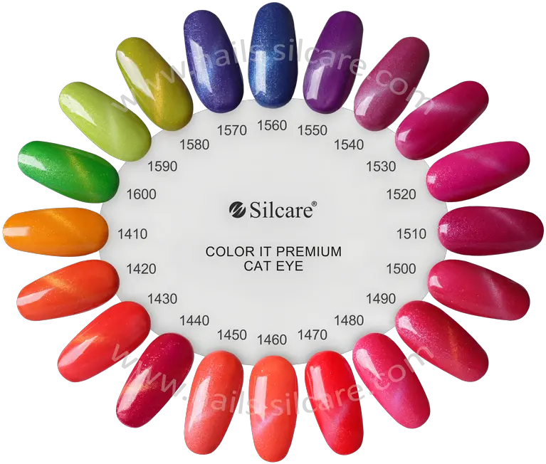  Acrylic Nail Colour Wheel Nail Colour Wheel Png Cat Eye Png