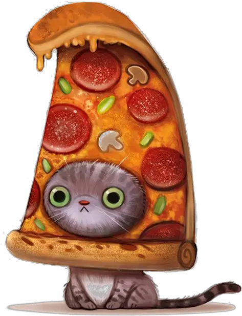  The Pizza Cat Png Image Free Download Searchpngcom Pizza Cat Png Orange Cat Png