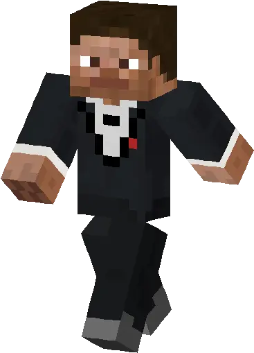  Tuxedo Steve Skin Minecraft Skins Minecraft Agent Cow Skin Png Minecraft Character Png