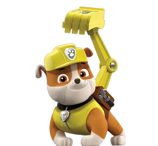  Paw Patrol Png Rubble Paw Patrol Chase Paw Patrol Png