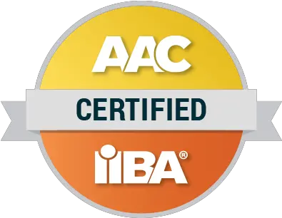  Global Standard For Business Analysis Certifications Iiba Iiba Aac Png Business Analysis Icon