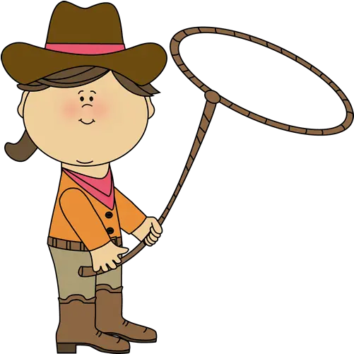  Download Lasso Clip Art Cowboy Full Size Png Image Pngkit Cartoon Cowboy Png