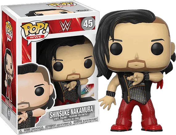  Pop Vinyls Funko Pop Wwe Seth Rollins Png Shinsuke Nakamura Png