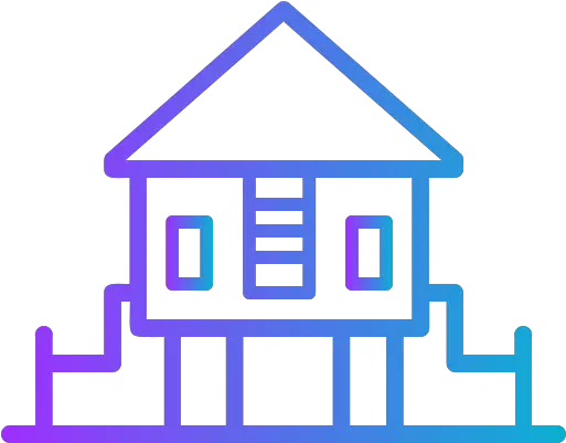  House Icon Home Estate Architecture Vertical Png Purple Home Icon