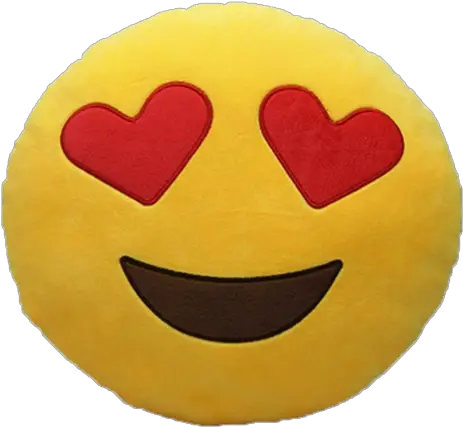  Download Love Heart Emoji Pillow Full Size Png Image Pngkit Emoji Pillow Yellow Heart Emoji Png