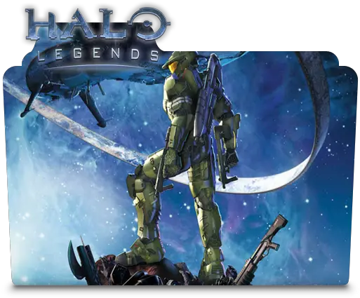  Halo Legends Folder Icon 2010 Designbust Folder Icons Halo Png Halo Icon