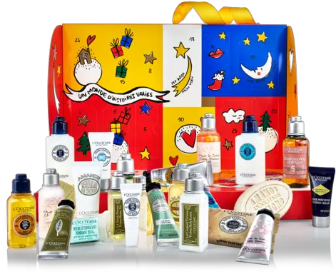  Lu0027occitane Signature And Luxury Holiday Advent Calendar For L Occitane Signature Advent Calendar Png 2018 Calendar Png