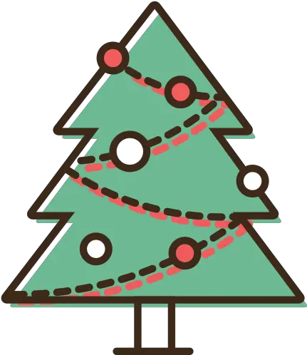  Tree Christmas Free Icon Of Outline Icons Clip Art Png Christmas Icon Png