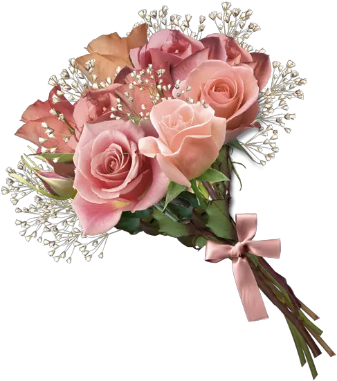  Bouquet Of Flowers Png Images Rose Tulip Flower Wedding Bouquet Of Flowers Png Pink Rose Transparent