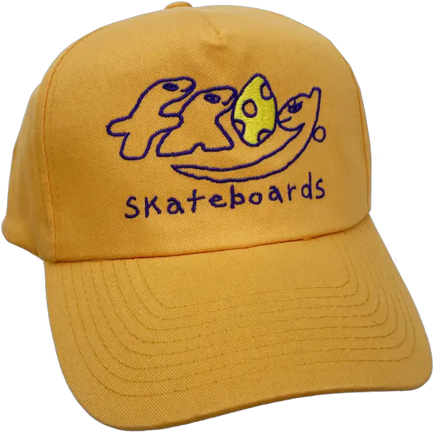  Frog Dino Logo 5 Panel Cap Yellow Logo 5 Panel Png Nike Sb Icon Snapback Hat