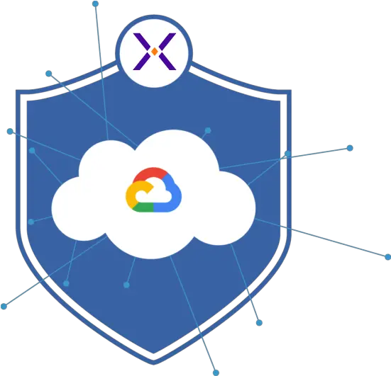  Google Cloud Platform Securonix Vertical Png Cloud Security Icon