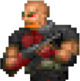  Shotgun Guy Doom Wiki Fandom Deadpool Face Pixel Art Png Doom Guy Png