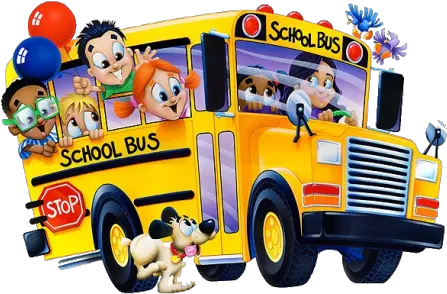  Png Hd Of A School Bus Transparent Buspng School Bus Cartoon Png School Bus Transparent Background