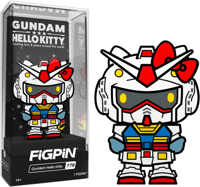  Gundam X Hello Kitty Gundam Hello Kitty Figpin Enamel Pin Cute Hello Kitty Gundam Png Hello Kitty Icon Pack