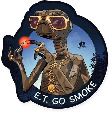  Et Go Smoke Private Club For Members Only Go Smoke Png Weed Smoke Png