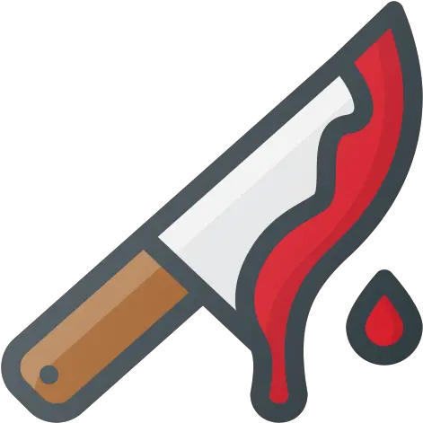  Bloody Horror Kill Knife Icon Knife With Blood Icon Png Knife Emoji Png