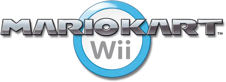  Download Hd Mario Kart Wii Mario Kart Wii W Wii Wheel Mario Kart Wii Logo Png Mario Logo Transparent