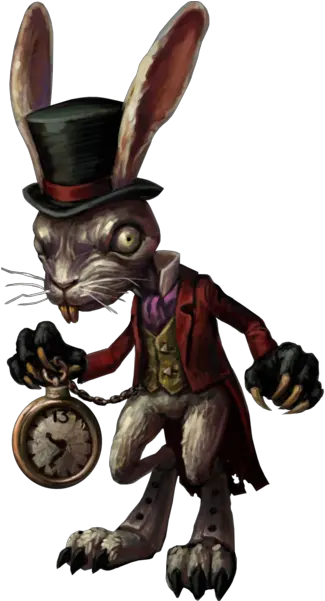  Mad Rabbit Psd Official Psds Alice Madness Returns Cheshire Cat Png Rabbit Transparent