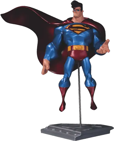  Dc Comics Sean Galloway Superman Statue Png Man Of Steel Logo Png