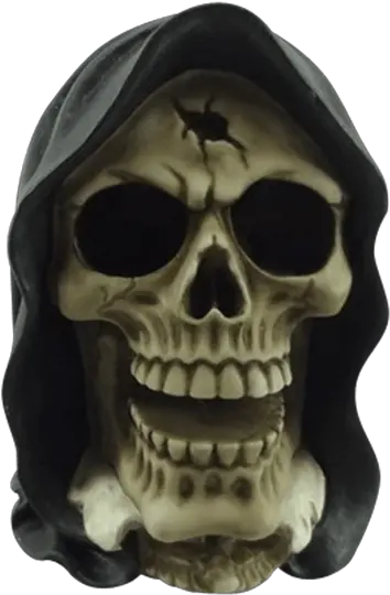  Fractured Grim Reaper Skull Grim Reaper Face Png Skull Face Png