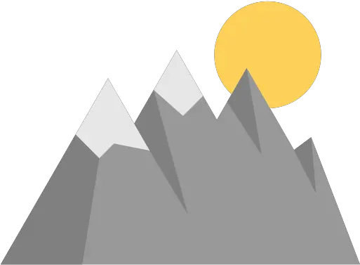  Mountains Mountain Flat Design Png Mountain Icon Png