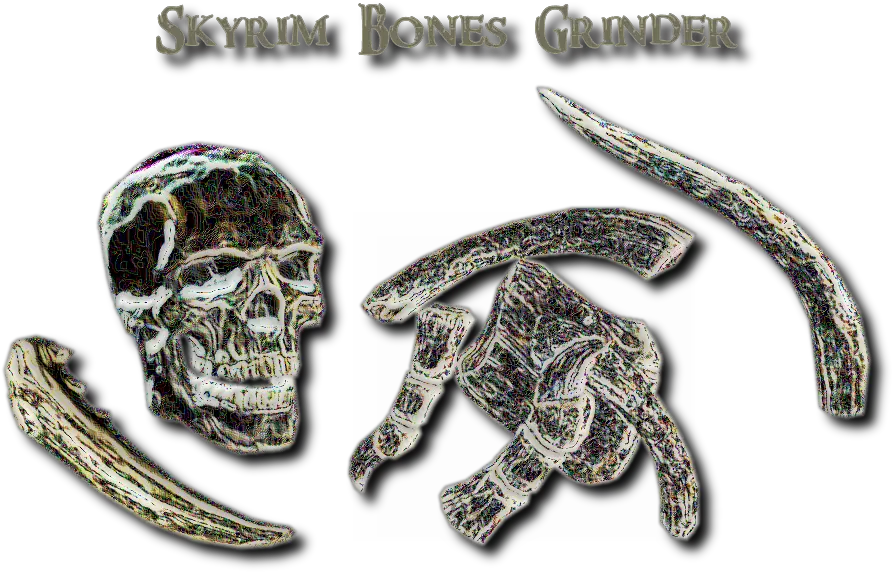  Bone Grinder Mods And Scary Png Monster Hunter World Skull Icon