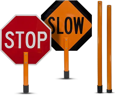  Png Road Signs Hand Sign Stop U0026 Free Paddle Sign Slow Stop For Sale Sign Png