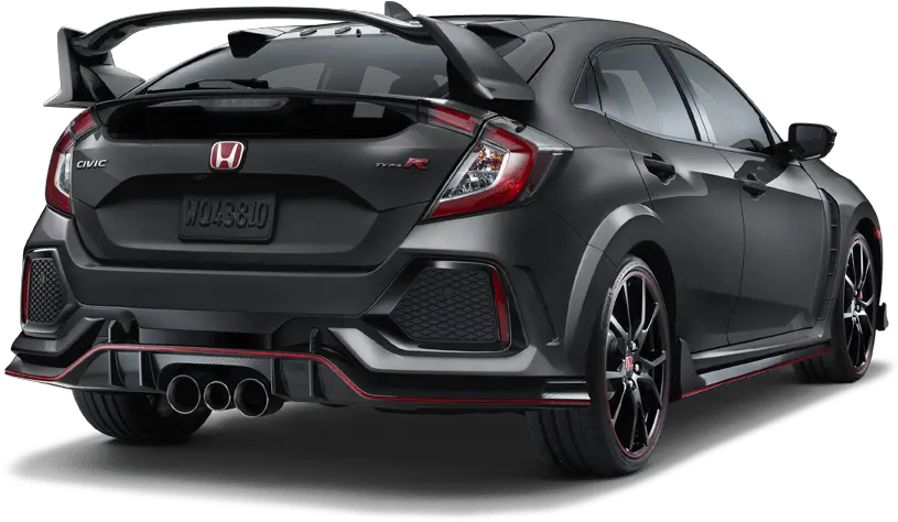  Download 2017 Honda Civic Type R Rear Angle Honda Civic Civic Type R Vs Mustang Png Honda Civic Png