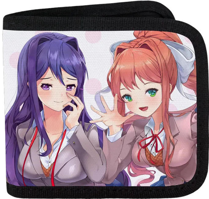  For Fans By Fanswe Are The Literature Club Canvas Wallet Doki Doki Literature Club I Fuck All Png Doki Doki Literature Club Png