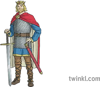  King Arthur Illustration Twinkl King Arthur Character Description Ks2 Png King Arthur Icon