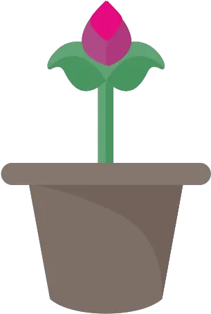  Download Vector Image For Logotype By Keywords Pot Flower Vertical Png Plant Pot Icon