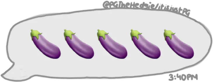  Sonic And His Gang Text Messages Book 1 Of The Sahg A Grape Png Eggplant Emoji Png