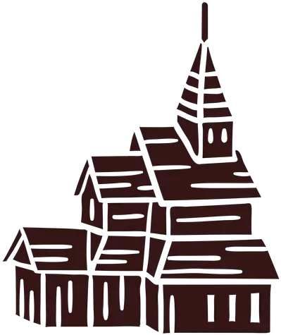  Cathdral Church Building Transparent Png U0026 Svg Vector Language Saint Dymphna Icon