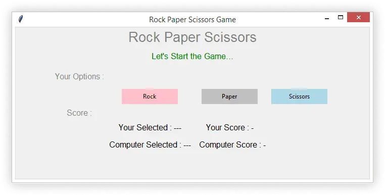  Build Rock Paper Scissors Game Using Python Tkinter Time Rock Paper Scissors Python Tkinter Png Rock Paper Scissors Png