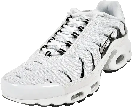  Foot Locker Nike Air Max Sneakers Nike Tuned 1 White Black Png Nike Zoom Kobe Icon Jcrd