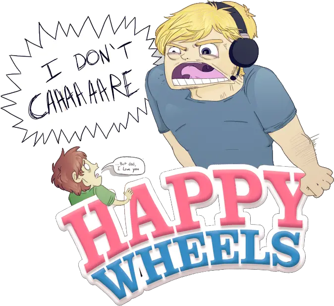  Download Happy Wheelsu0027 Irresponsible Dad Pewdiepie I Dont Happy Wheels Irresponsible Dad Png Pewdiepie Png