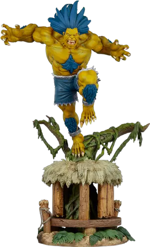  Street Fighter Statues Sideshow Collectibles Blanka Png Ultra Street Fighter Iv Icon