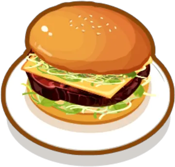  Bison Burger Hunt Cook Catch And Serve Wikia Fandom Hamburger Bun Png Burger Vector Icon