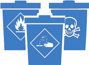  Waste Management Hazardous Waste Icon Blue Png Water Treatment Plant Icon