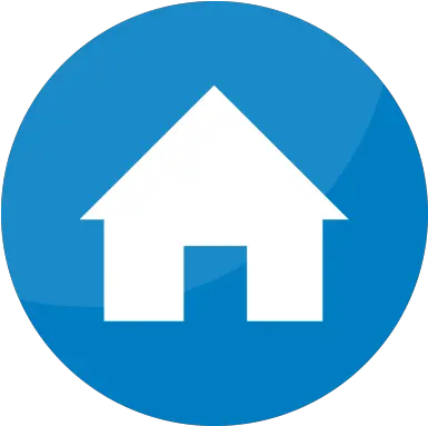  House Icon Vector And Png Blue Address Logo Png House Icon In Circle