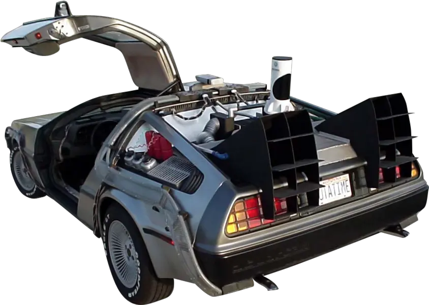  Back To The Future Car Back To Future Car Png Full Size Back To The Future Car Png Back Of Car Png