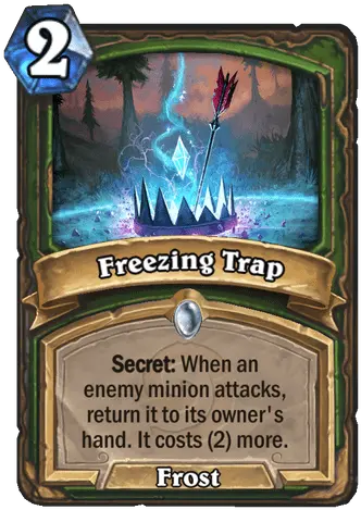  Hunter Secrets Hearthstone Icy Veins Freezing Trap Hearthstone Png Ff14 Icon Meanings