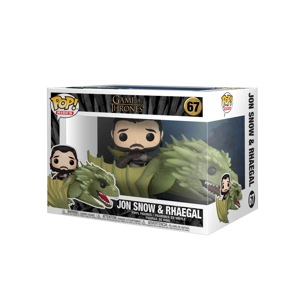  Funko Pop Rides Game Of Thrones Jon Snow Wrhaegal Pop Rides Got Jon Snow W Rhaegal Png Jon Snow Png