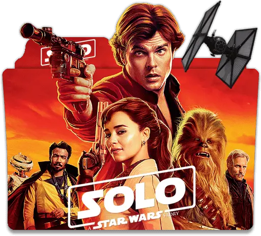  Solo A Star Wars Story Folder Icon Poster De Han Solo Png Han Solo Icon