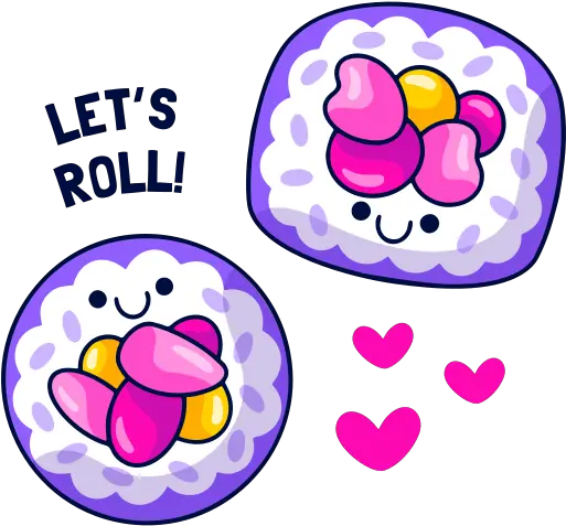  Lets Roll Stickers Free Miscellaneous Stickers Girly Png Google Inbox Icon Png