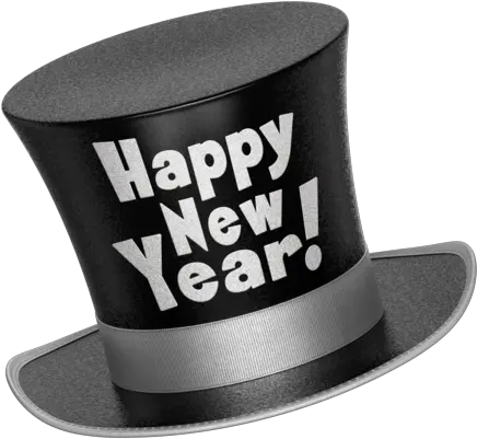  New Years U2013 Tagged Tophatu2013 Yo Props Digital Happy New Year Top Hat Png New Years Party Hat Png